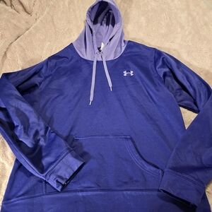 Under Armour Lavender and Navy Hoodie
